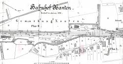 Gleisplan Xanten 1905
