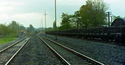 Umbau 1991: Blick vom nördl. Bahnhofskopf nach Süden