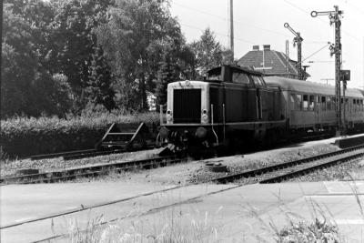 Nahverkehrszug in Millingen