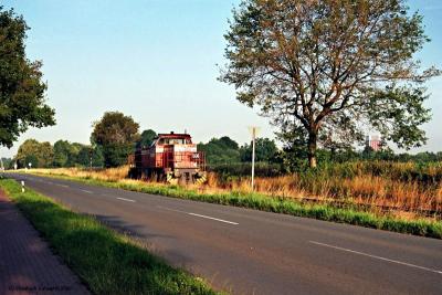 RAG 606 auf der Zechenbahn unterwegs.