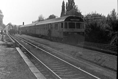 Umbau 1991: Der Hausbahnsteig wird erneuert
