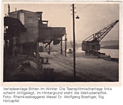 Verladeanlage Birten von Südosten.