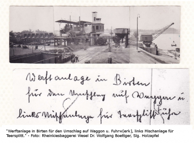 Verladeanlage Birten - Ansicht von Süd-Ost